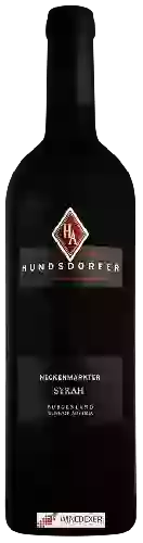 Winery Hundsdorfer - Syrah Reserve