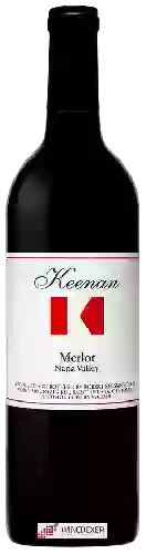 Winery Keenan - Napa Valley Merlot