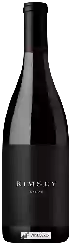 Winery Kimsey Vineyard - Syrah