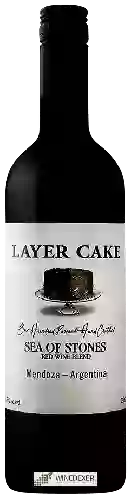 Winery Layer Cake - Sea of Stones Red