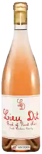 Winery Lieu Dit - Pinot Noir Rosé