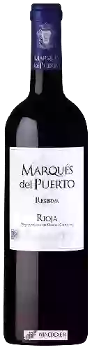 Winery Marqués del Puerto - Reserva