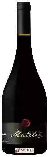 Winery Matetic - Syrah