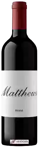 Winery Matthews - Merlot