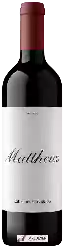 Winery Matthews - Reserve Cabernet Sauvignon