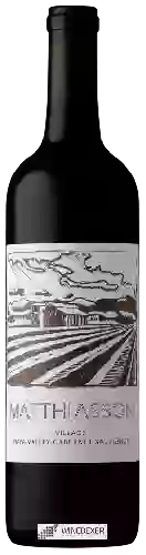 Winery Matthiasson - Village Cabernet Sauvignon