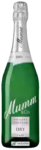 Winery Mumm & Co - Elegant Sekt Dry