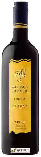 Winery Mum's Block - Shiraz