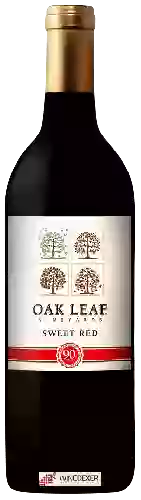 Winery Oak Leaf - Sweet Red