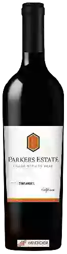 Winery Parkers Estate - Dillon Springs Road Zinfandel