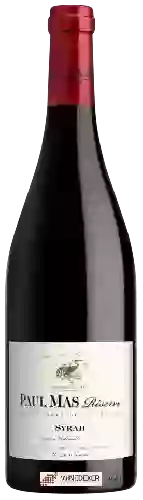 Winery Paul Mas - Vignes Valmont Vineyard Syrah Réserve