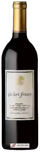 Winery Picket Fence - Malbec Miller Creek Vineyard
