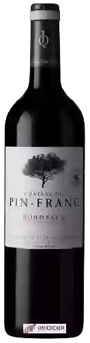 Winery J.Queyrens & Fils - Château Pin-Franc Merlot - Cabernet Bordeaux