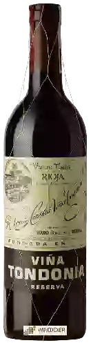 Winery R. López de Heredia Viña Tondonia - Vi&ntildea Tondonia Reserva