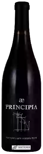 Winery Rasa Vineyards - Principia Reserve Syrah