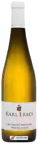 Winery Karl Erbes - &Uumlrziger Würzgarten Riesling Auslese