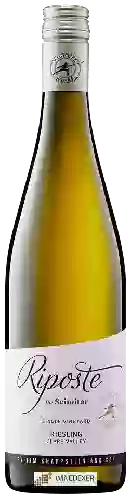 Winery Riposte by Tim Knappstein - The Scimitar Riesling