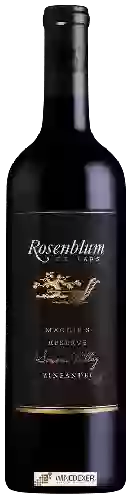 Winery Rosenblum Cellars - Maggie's Reserve Zinfandel
