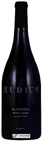 Winery Rudius - Bedrock Vineyard Mourvèdre