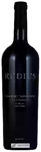 Winery Rudius - Panek Vineyard Cabernet Sauvignon