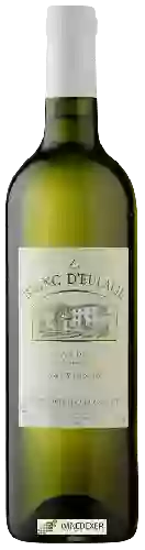 Château Sainte-Eulalie - Le Blanc d’Eulalie Sauvignon