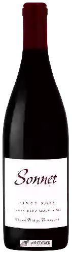 Winery Sonnet - Black Ridge Vineyard Pinot Noir