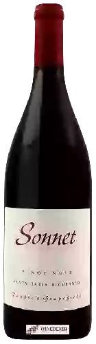 Winery Sonnet - Tondre's Grapefield Pinot Noir