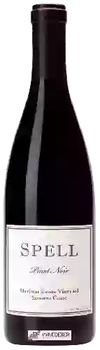 Winery Spell - Marimar Estate Vineyard Pinot Noir