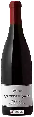 Winery Stephen Goff - Weber Vineyard Pinot Noir