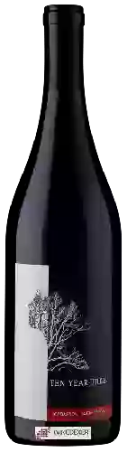 Winery Ten Year Tree - Deep Blue Red