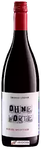 Winery Thomas Lehner - Ohne Worte Merlot Selection