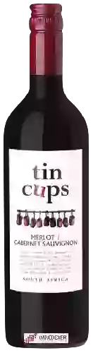 Winery Tin Cups - Merlot - Cabernet Sauvignon