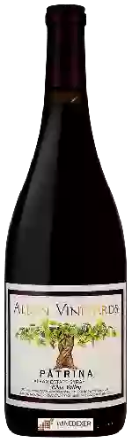 Winery Alban Vineyards - Patrina Estate Syrah