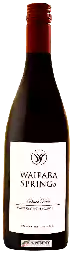 Winery Waipara Springs - Pinot Noir