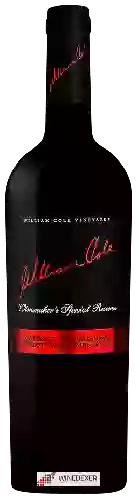 Winery William Cole - Winemaker's Special Reserve Red