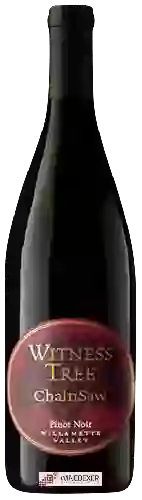 Winery Witness Tree Vineyard - ChainSaw Pinot Noir