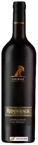 Winery Ridgeback - Shiraz