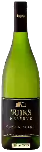 Winery Rijk's - Reserve Chenin Blanc